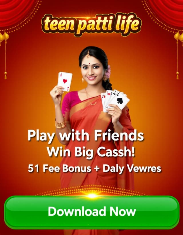 Teen Patti Life Banner